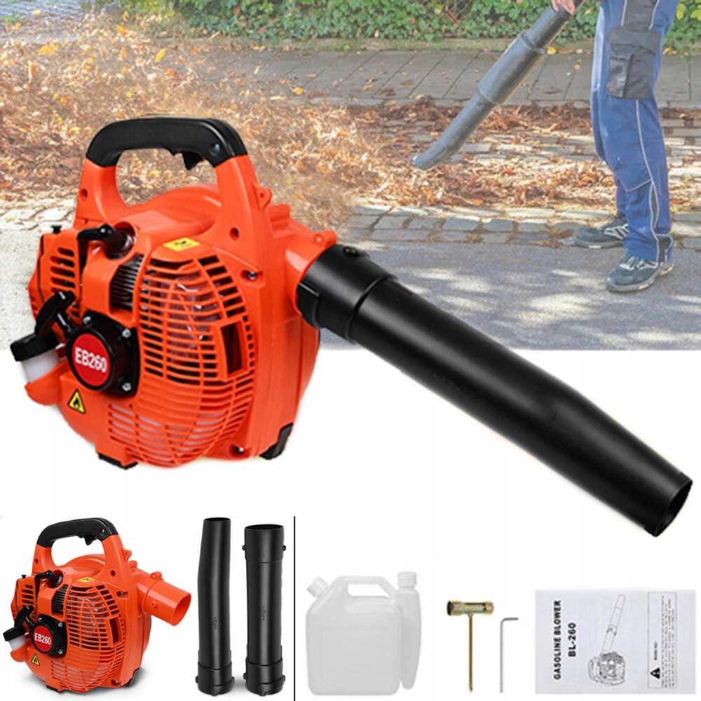Výkonný Zahradní Foukač Na Sníh, Písek, Listí – Benzínový Foukač 250 km/h