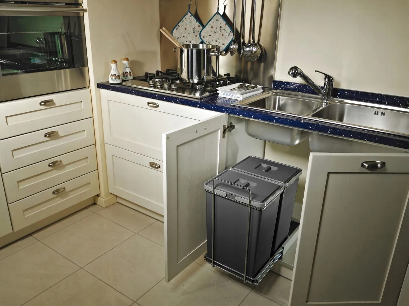 Sortownik na śmieci ECOFIL 2 kosze ELLETIPI Marka Elletipi