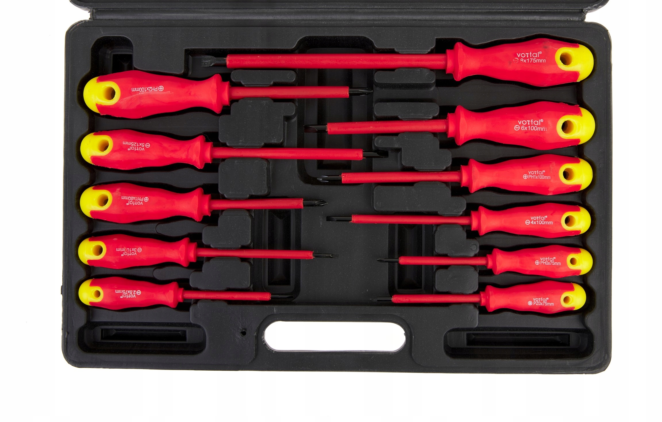 ZESTAW WKRĘTAKÓW WKRĘTAK ŚRUBOKRĘTY IZOLOWANE 11 EL Kod producenta V08009