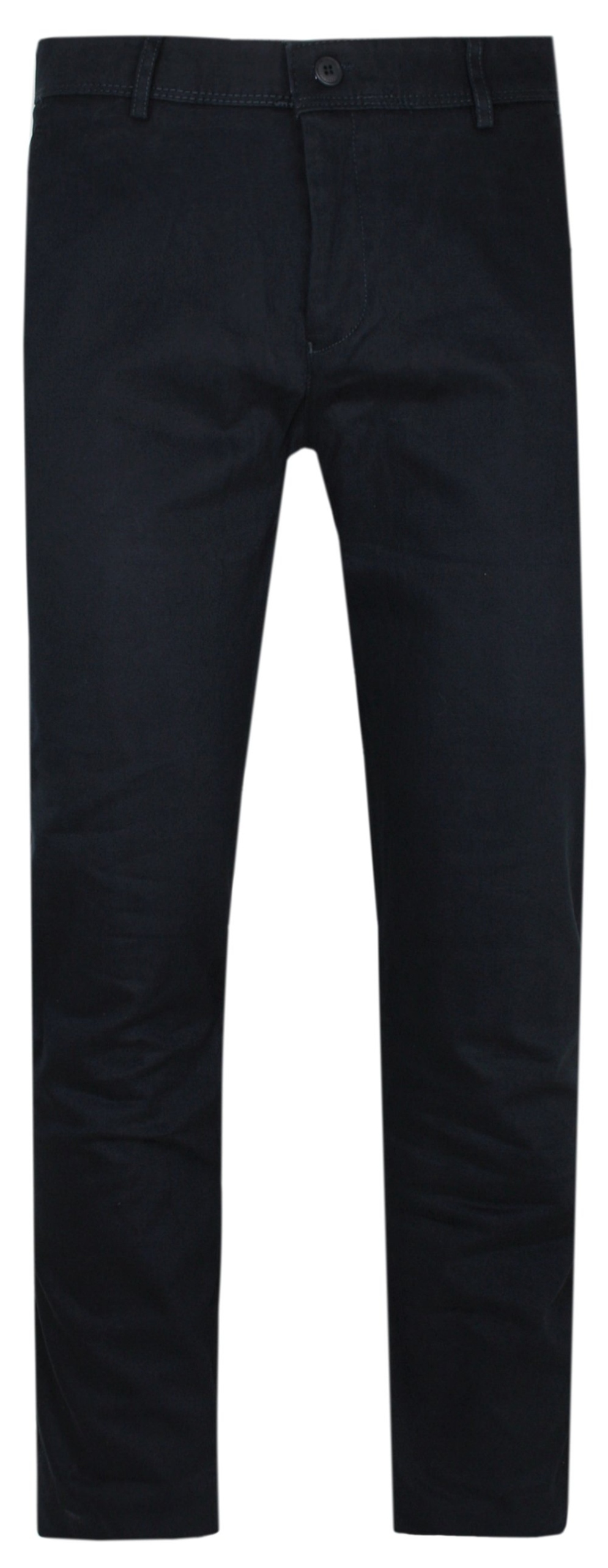 Pánské kalhoty Chinos (Rigon) – Bavlna – Slim Fit – Tmavě Námořnická Modrá – 34/32