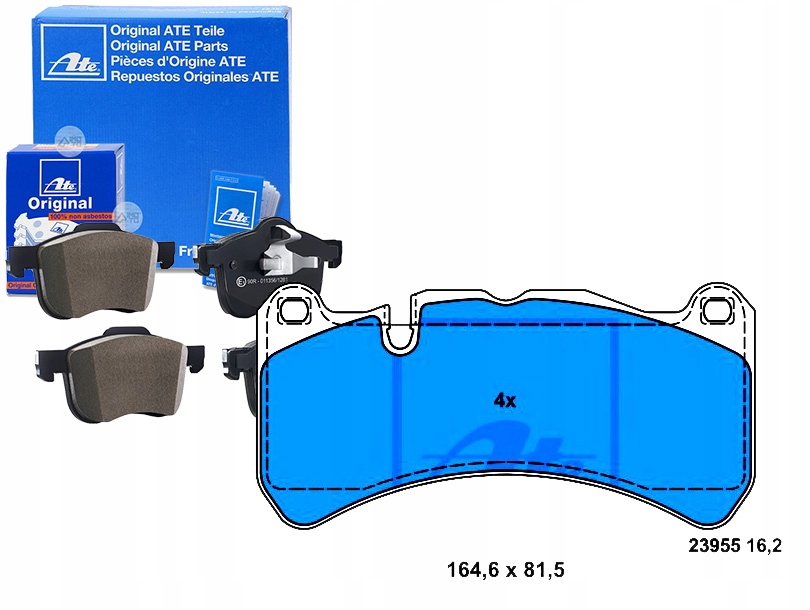 КОЛОДКИ ГАЛЬМІВНЕ MERCEDES КЛК (A209) КЛК (C209) СЛ