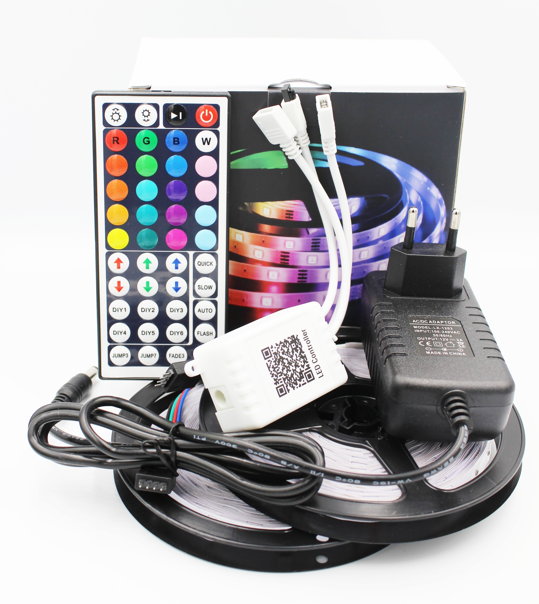 

Zestaw Premium Taśma Led 10M Rgb 5050 Bluetooth