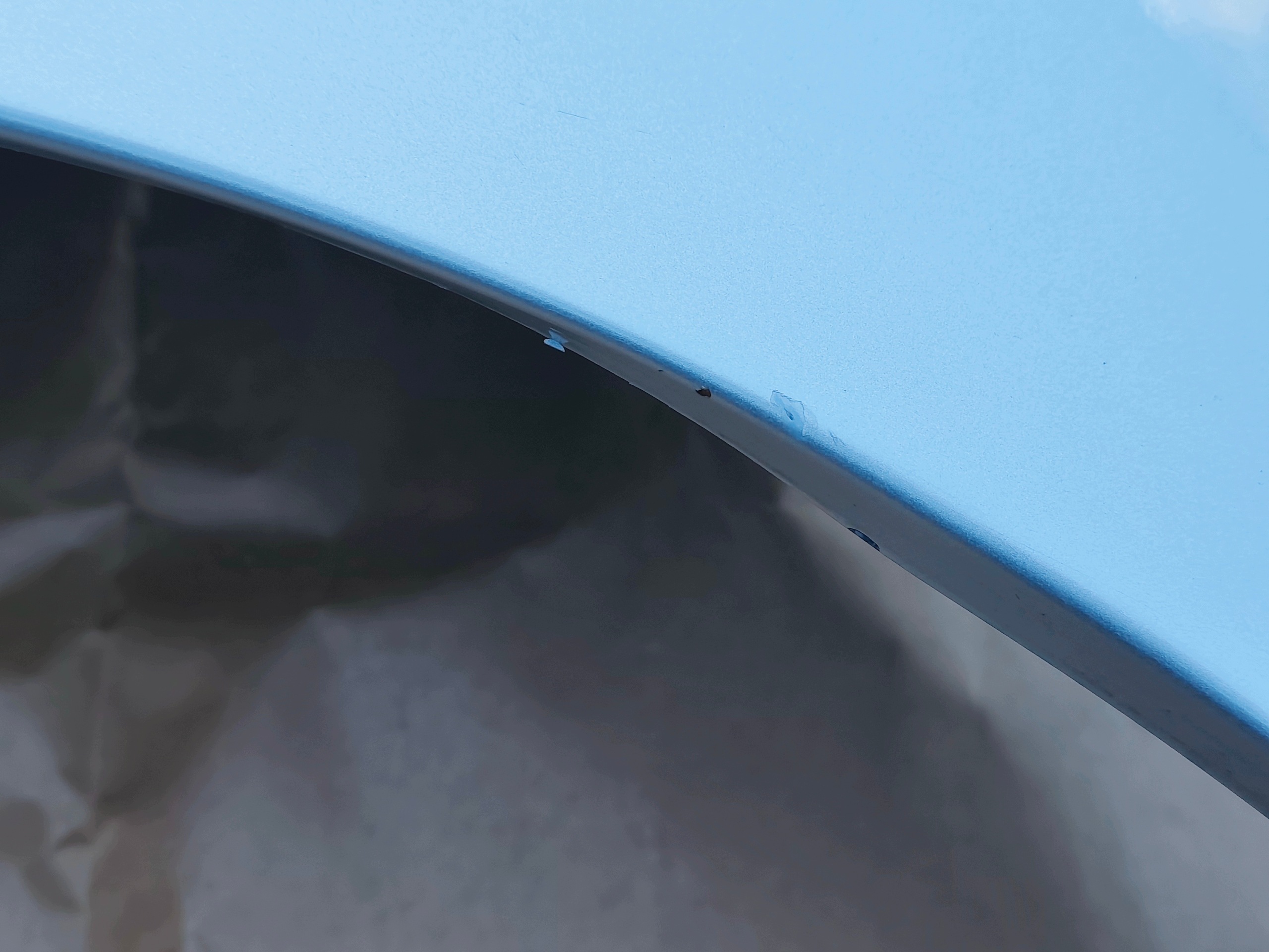 FORD FIESTA MK7 LIFT 2012-2017 fender left front MOONDUST SILVER