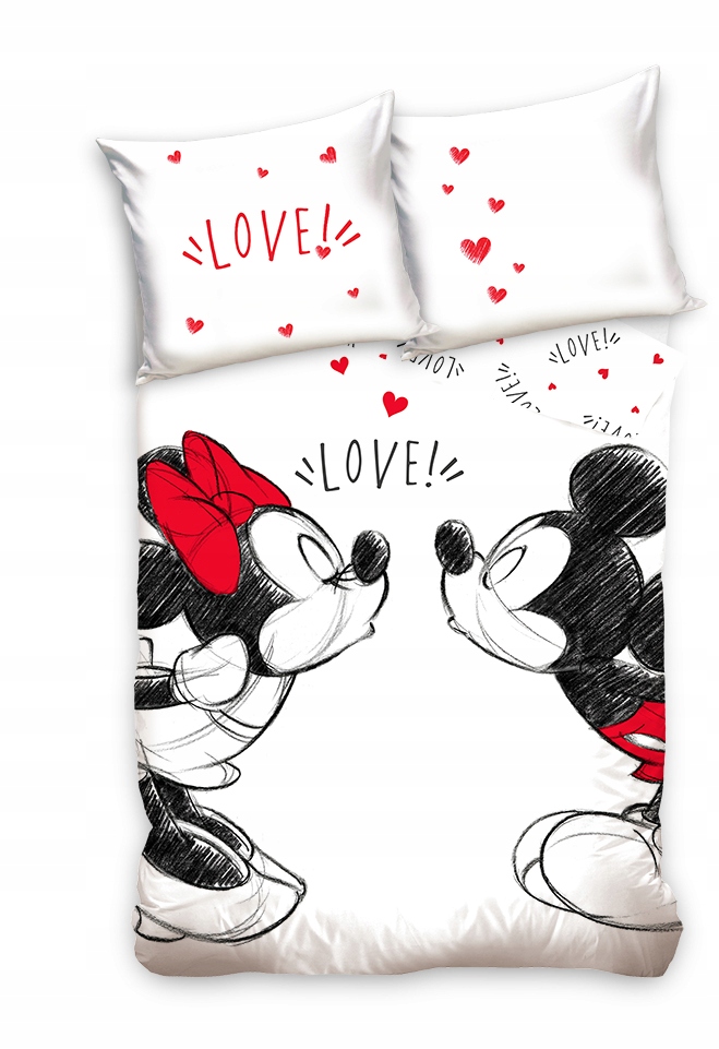 

Pościel 160x200 cm bajka Mickey Mouse 100% bawełna