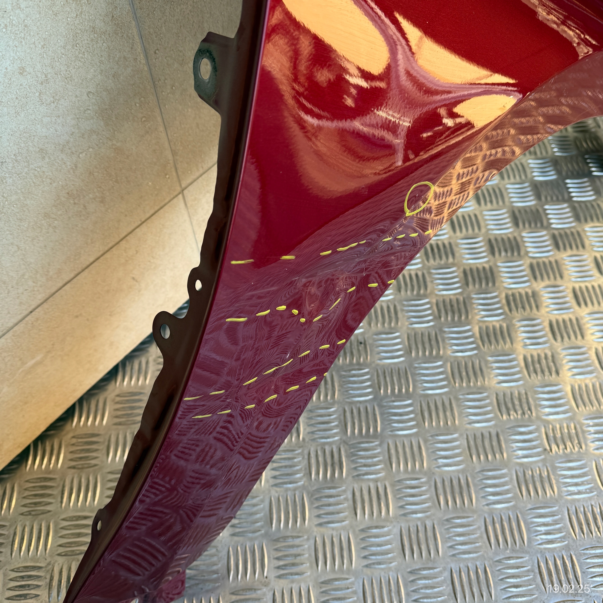 fender front right TOYOTA YARIS IV 2021 ROK