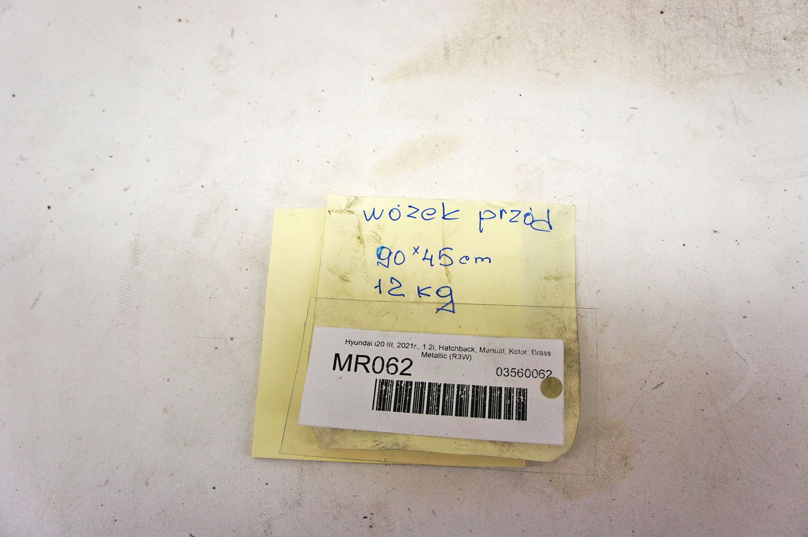 MR062 Hyundai i20 III 20- 1.2d рама подрамник перед