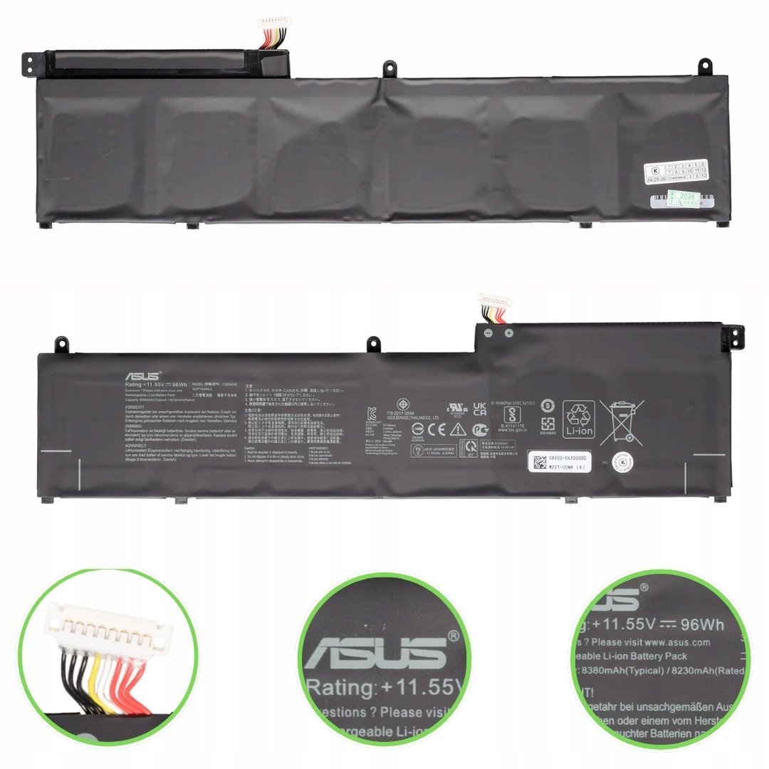 Originál Batéria Asus C32N2002 ZenBook Pro 15 Flip UP6502
