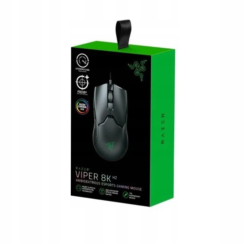 Razer Viper 8K Wired Gaming Mouse 8 Button, Optical Sensor , Rgb,, Black Eu