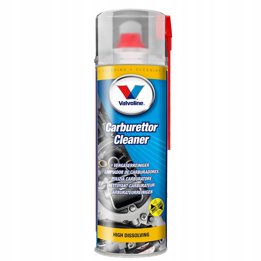 Valvoline Carburettor Cleaner czyści gaźnik