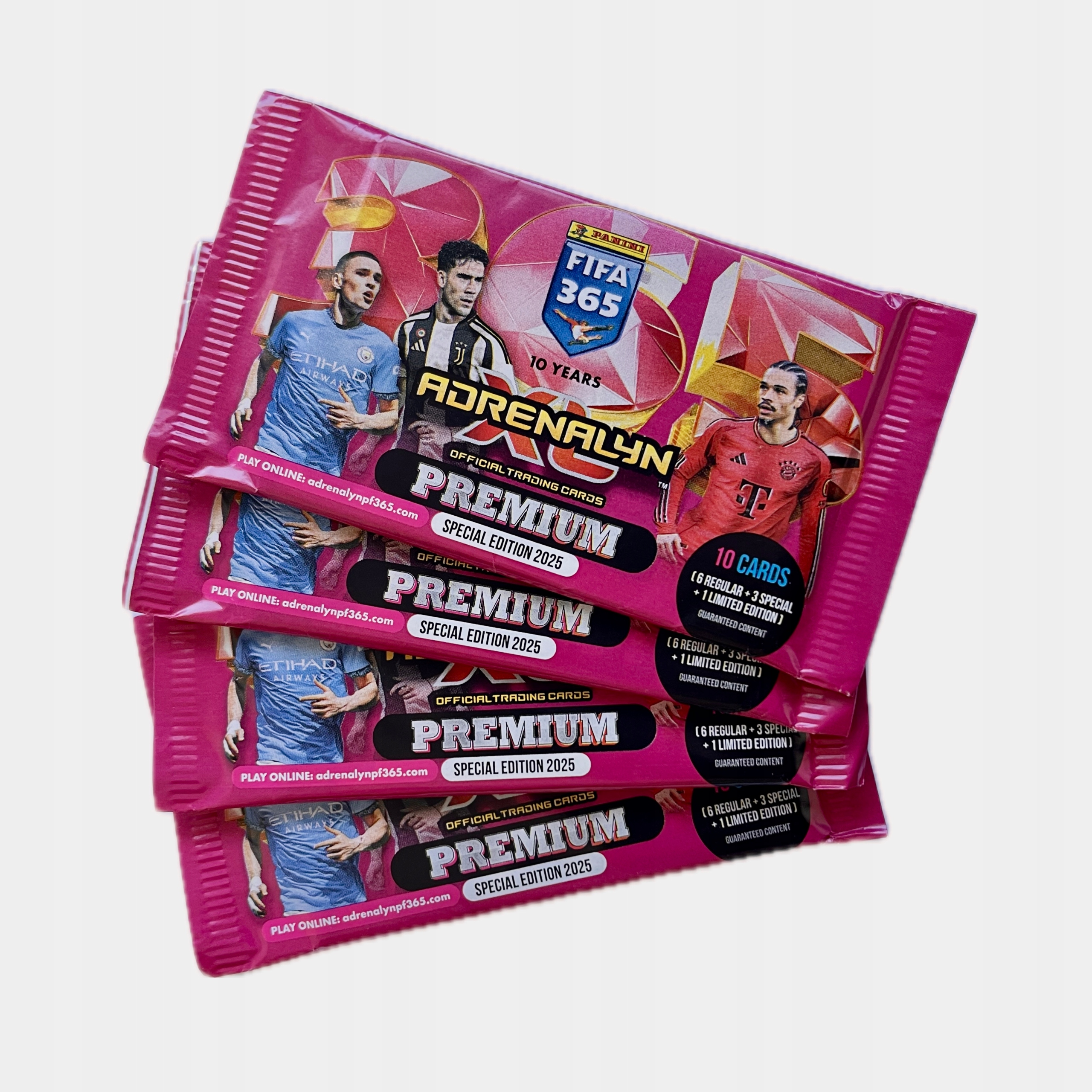 Panini Fifa 365 2025 4 x sáček Premium Karty Sáčky Limited Premium