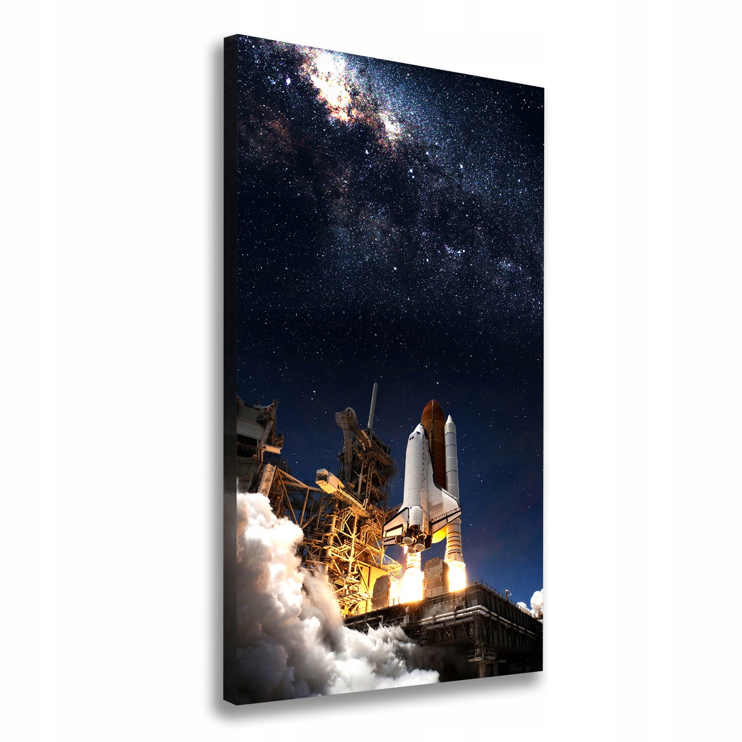 

Foto obraz na płótnie Startująca rakieta 50x100 cm