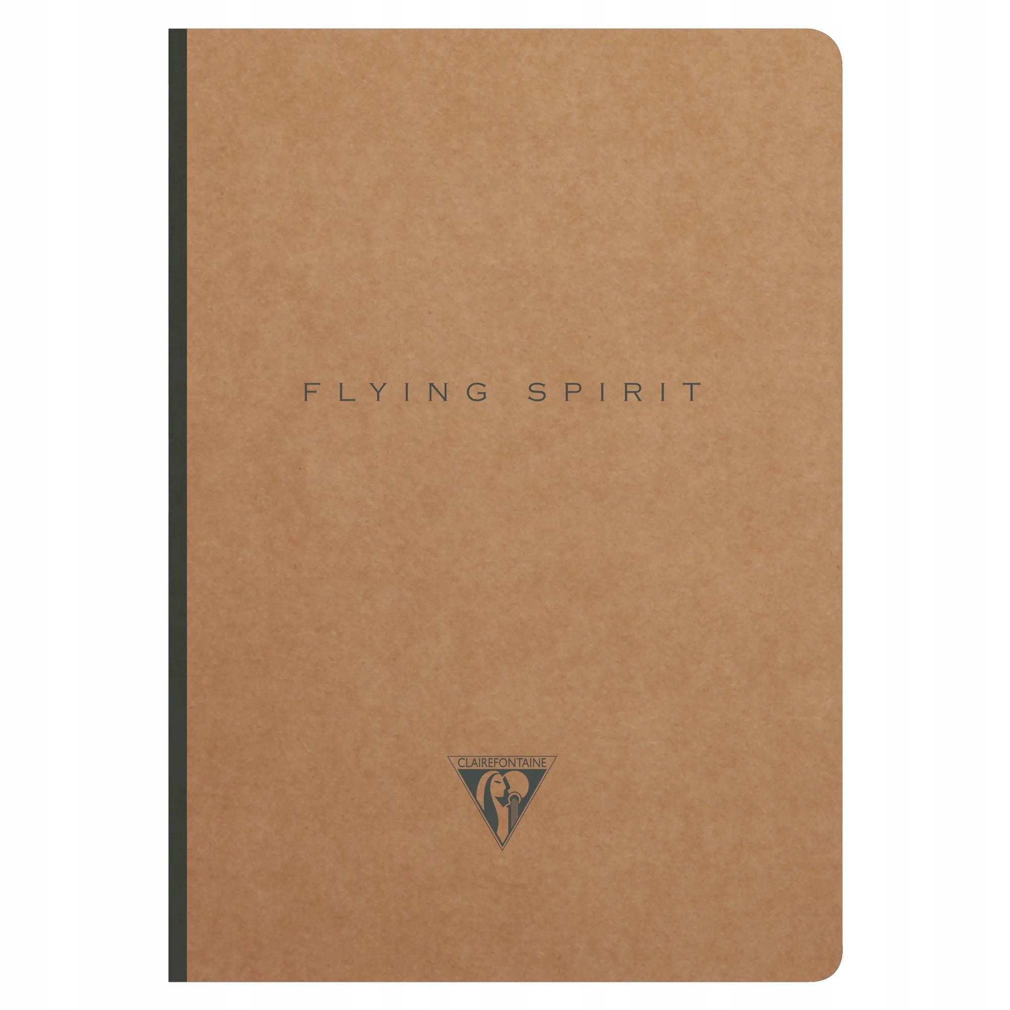 Notatnik Clairefontaine Flying Spirit A5, linie, brązowy