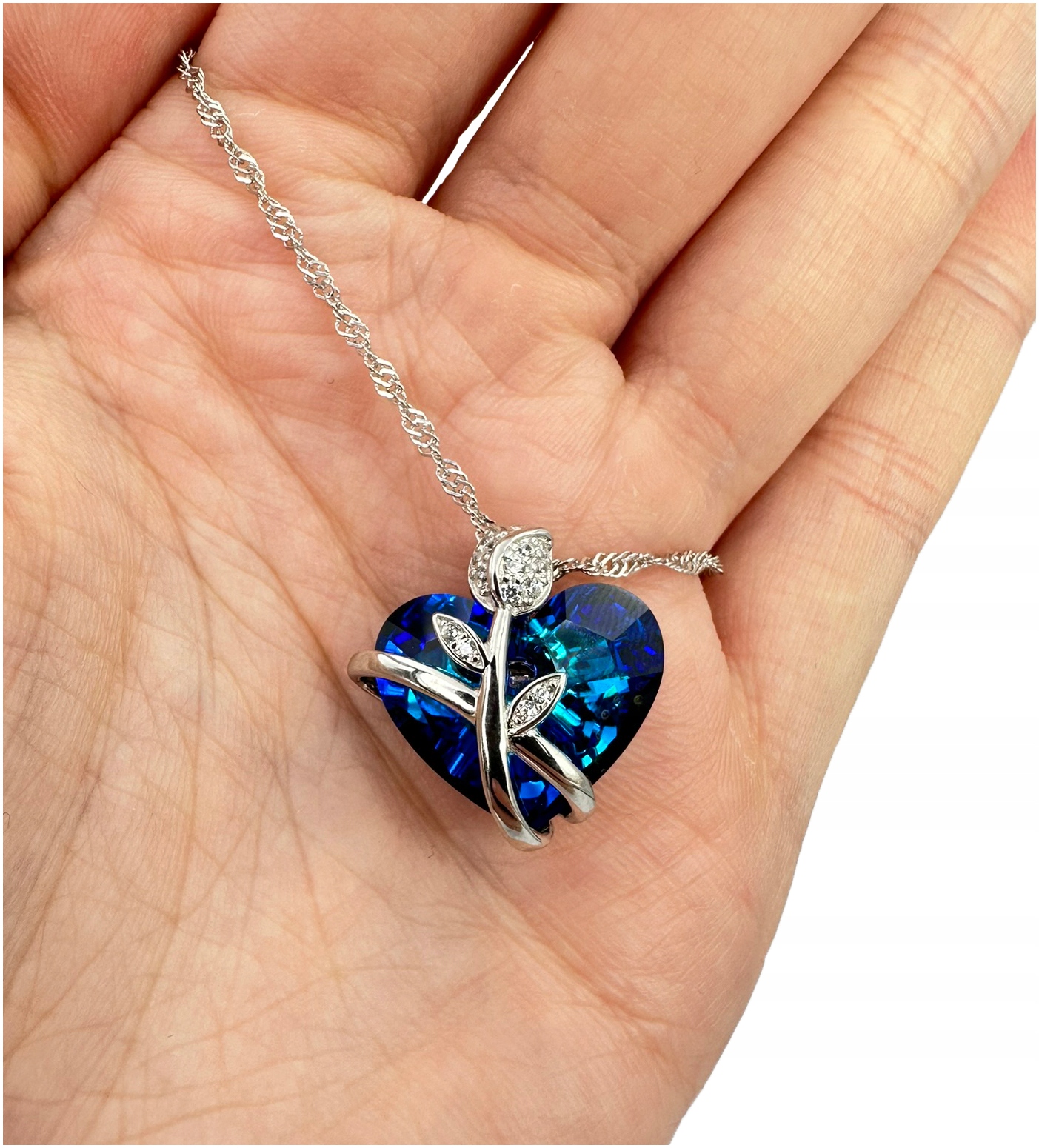 Stříbrný náhrdelník Stříbrný Řetízek 925 Dámské náhrdelníky Moda Trusky