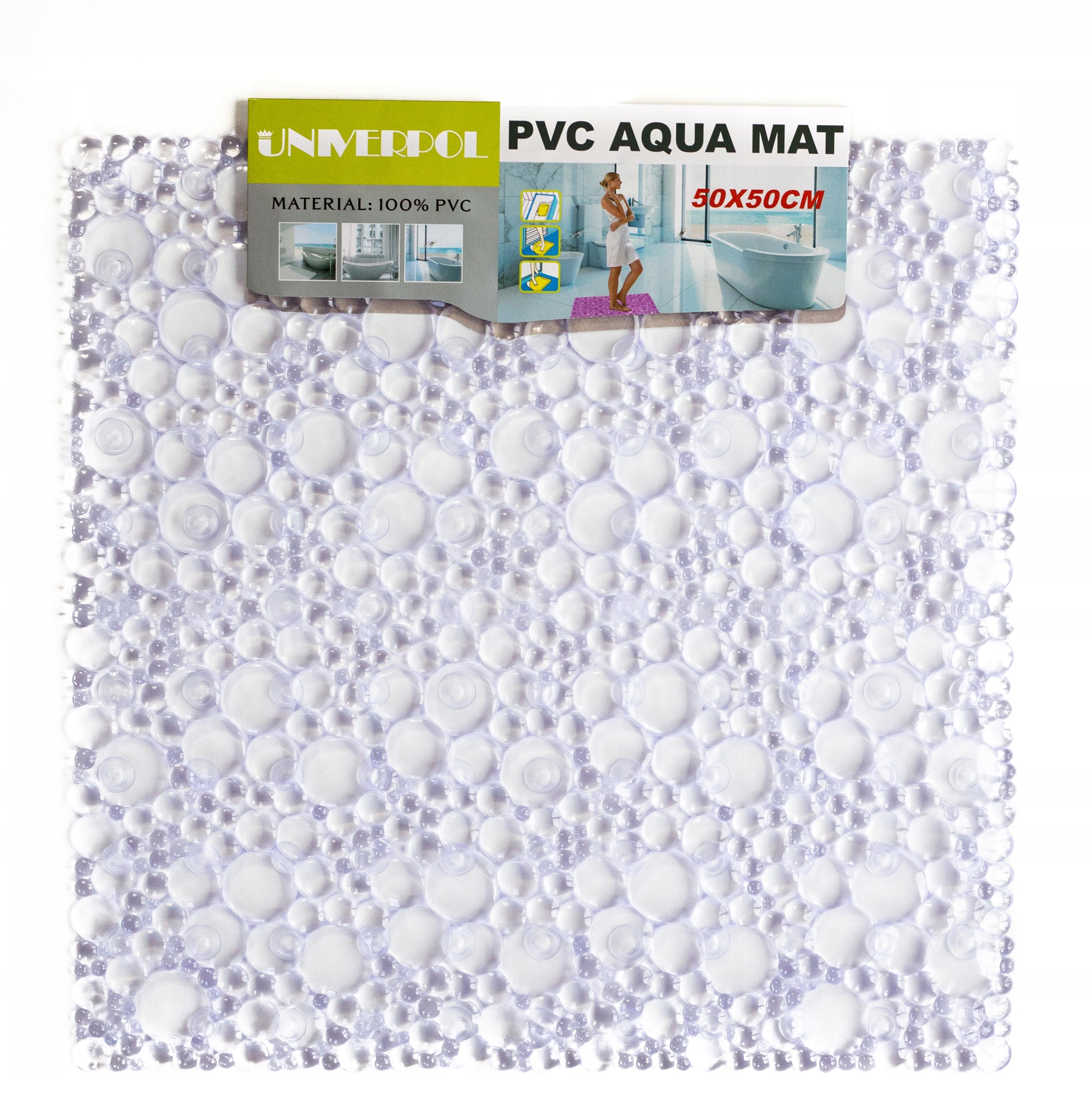 MATA ANTYPOŚLIZGOWA ŁAZIENKOWA wkład do wanny