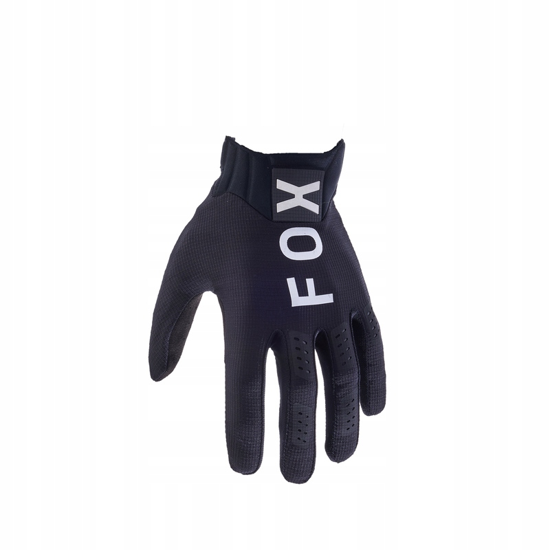 Lekkie Rękawiczki Motocrossowe MX Enduro Fox Flexair Black Rozmiar XL