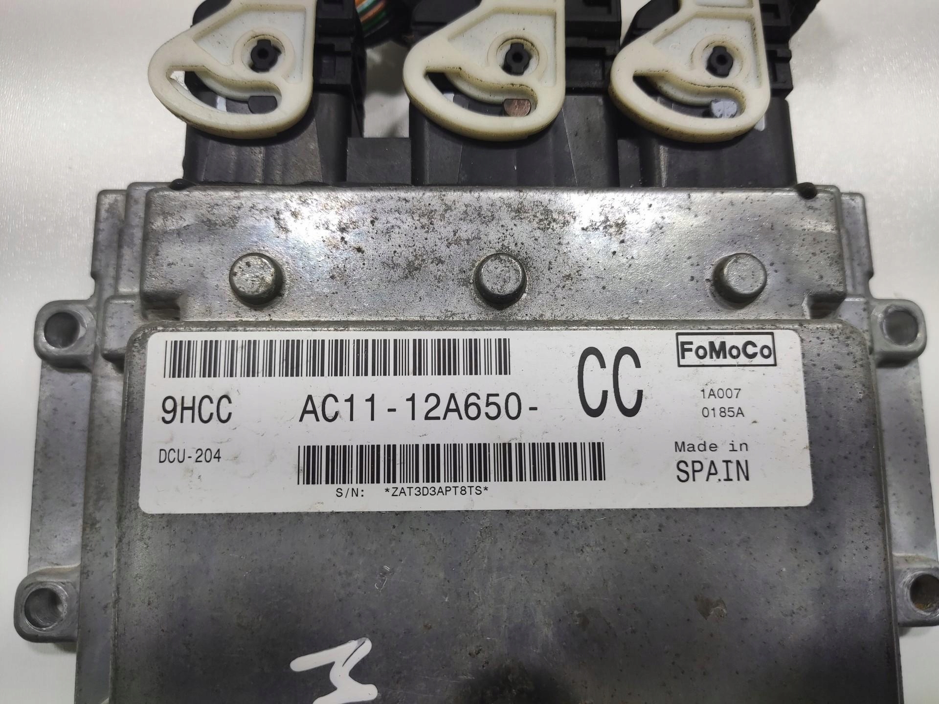 control unit computer of the engine FORD TRANSIT MK7 2.2 TDCI 2007-13 AC11-12A650-CC