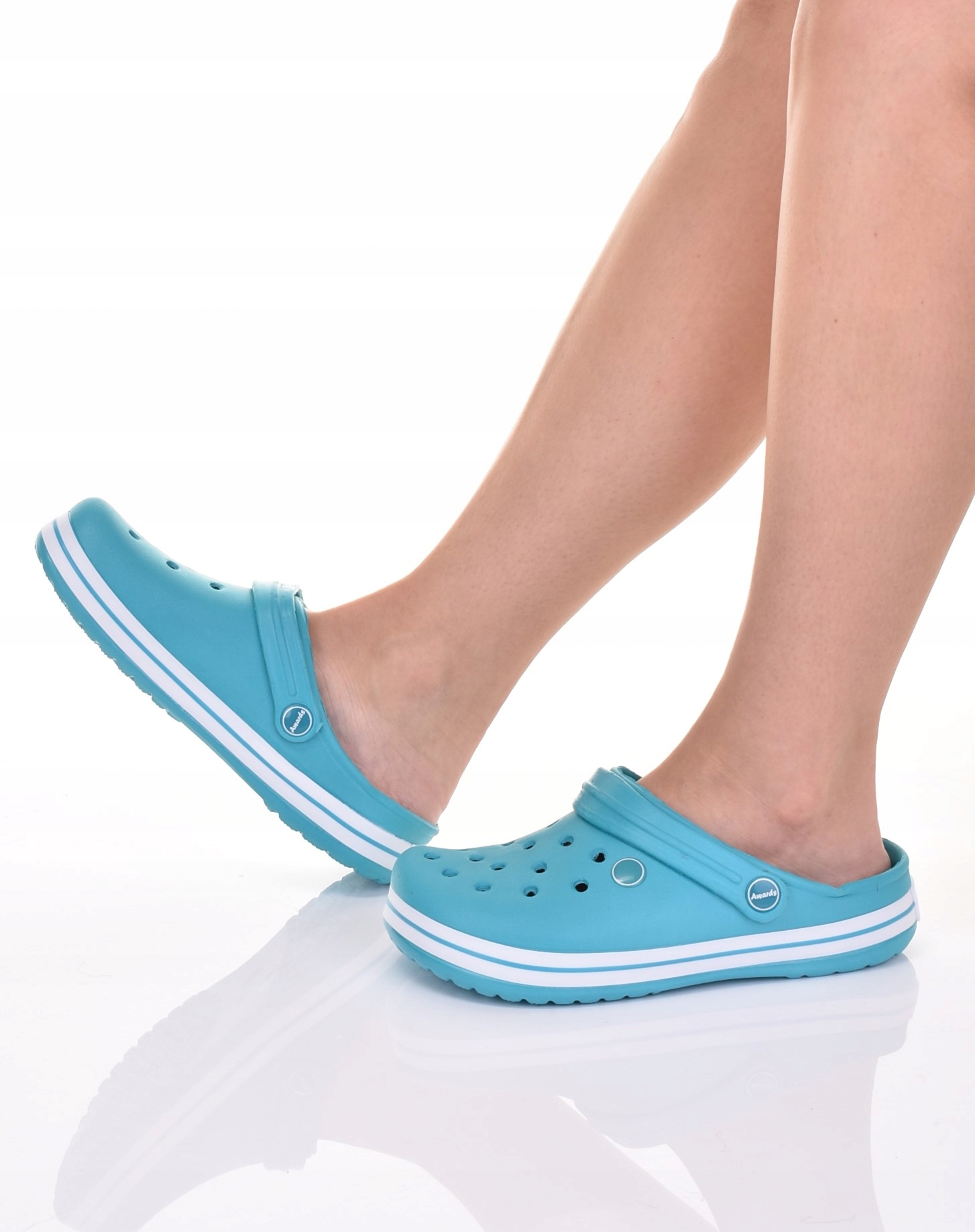 LEKKIE KLAPKI DAMSKIE KROKSY CHODAKI PRZEWIEWNE Z PIANKI SOLIDNE Marka inna