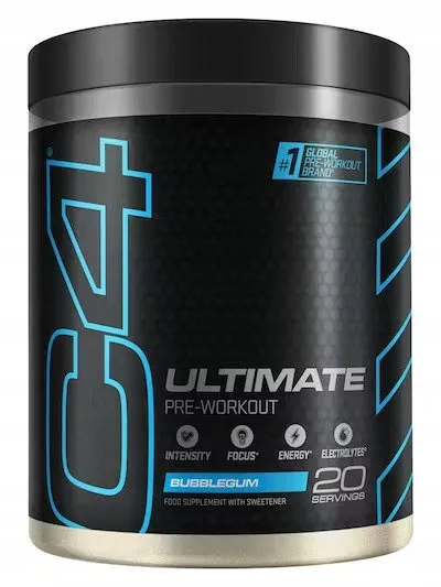 Cellucor C4 Ultimate Bubblegum prášek 520 g