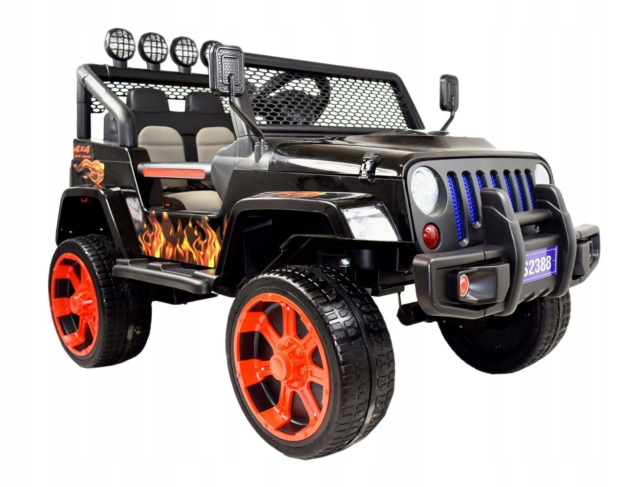Jeep Sunshine, Napęd 4X4, 2X12V, Wolny Start/ Miękkie Koła, Bluetooth,
