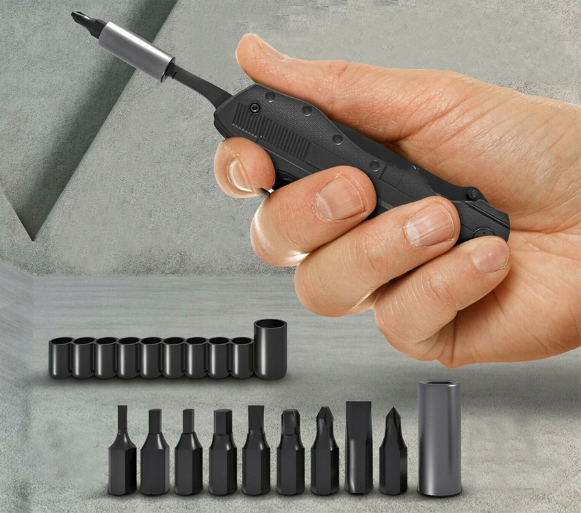 NÓŻ TAKTYCZNY MULTITOOL NARZĘDZIE WIELOFUNKCYJNE Długość po złożeniu 11 cm