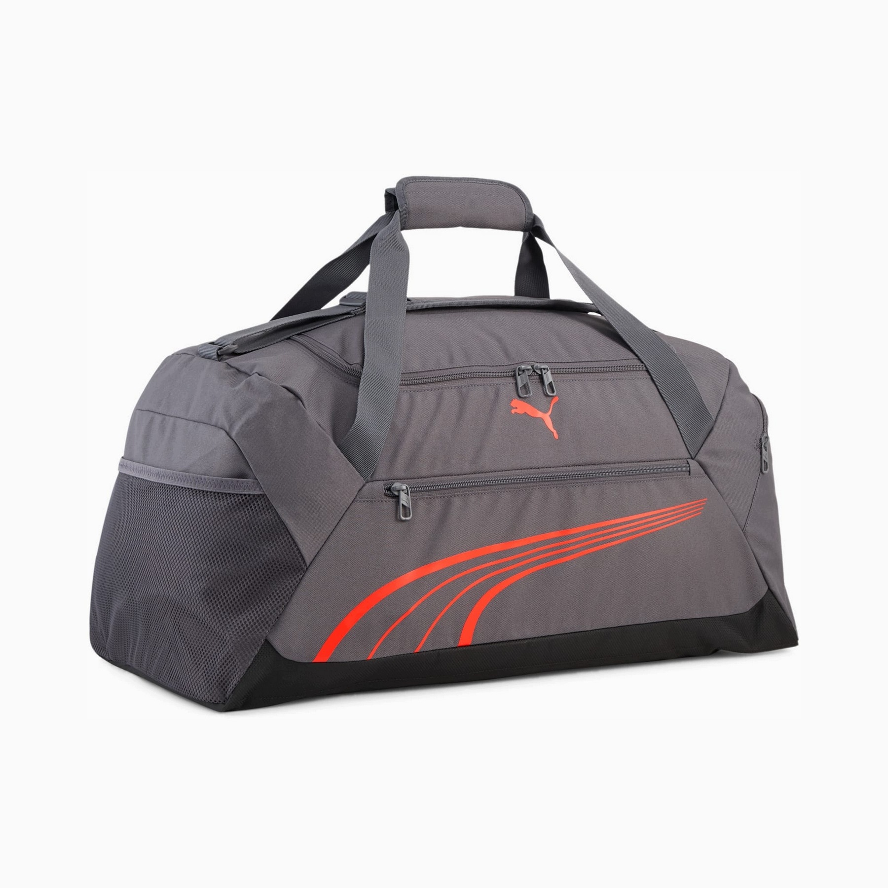 Unisexová sportovní taška Puma Fundamental M šedá 09118919