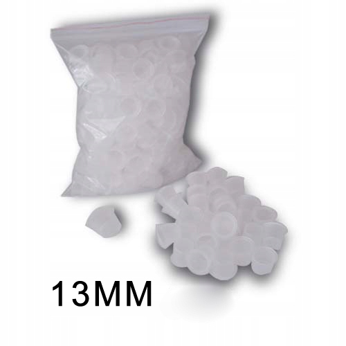 

100 Kubeczki Na Tusz Barwnik Farbę Do Tatuażu 13mm