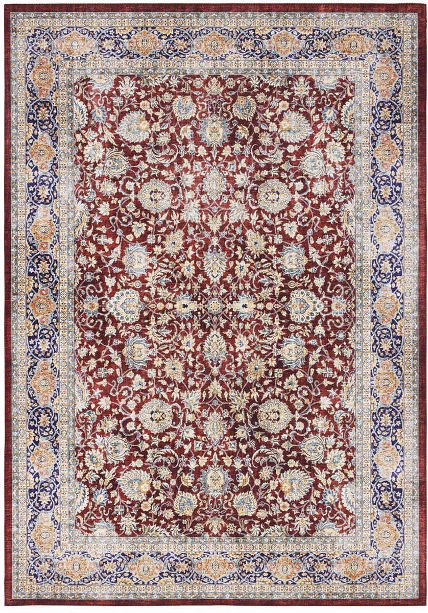 Orientálny koberec do obývačky, červený, 200 x 290 cm