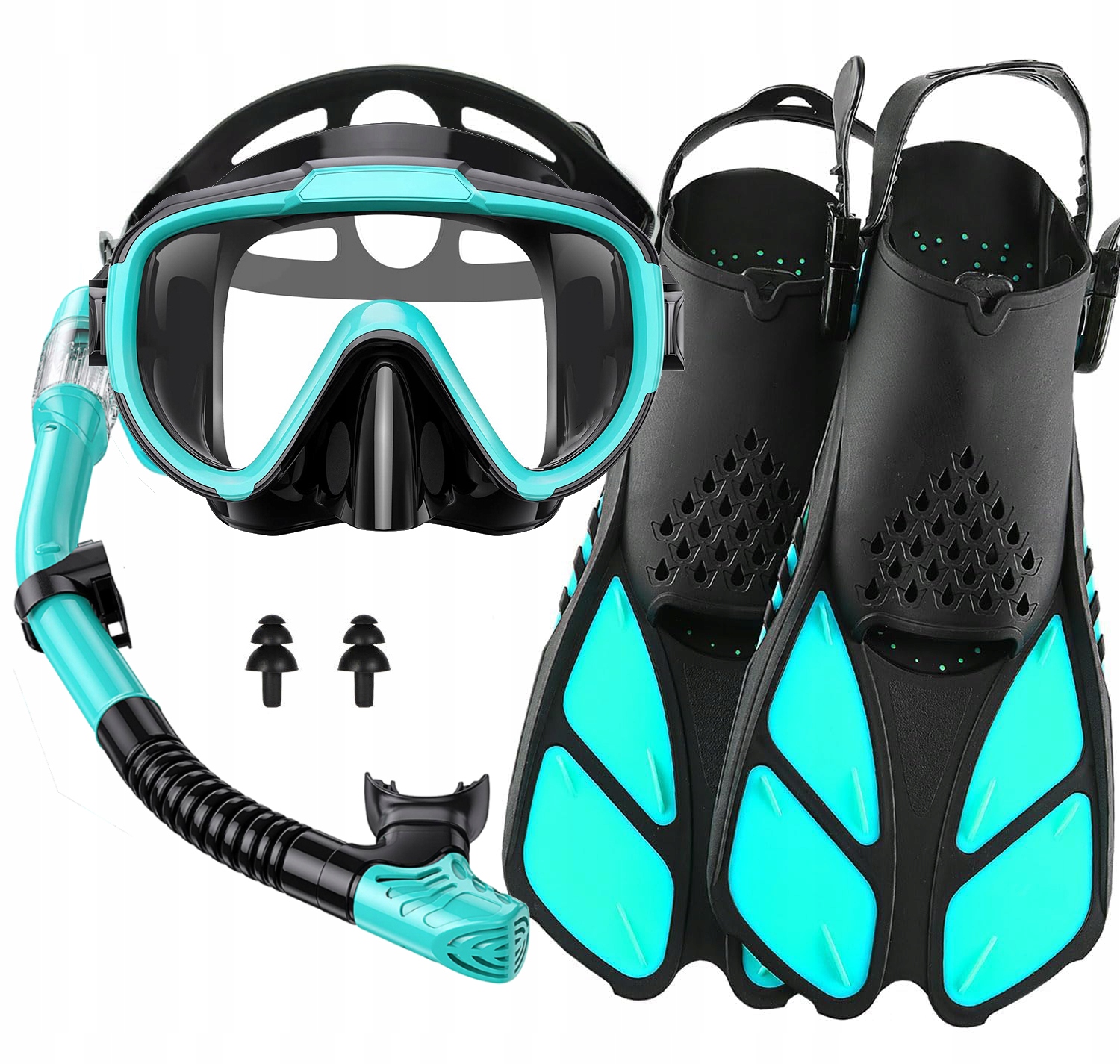 Sada Potápěčské Brýle A Dýmka Na Potápění Brýle A Šnorchl Na Šnorchlování ploutve