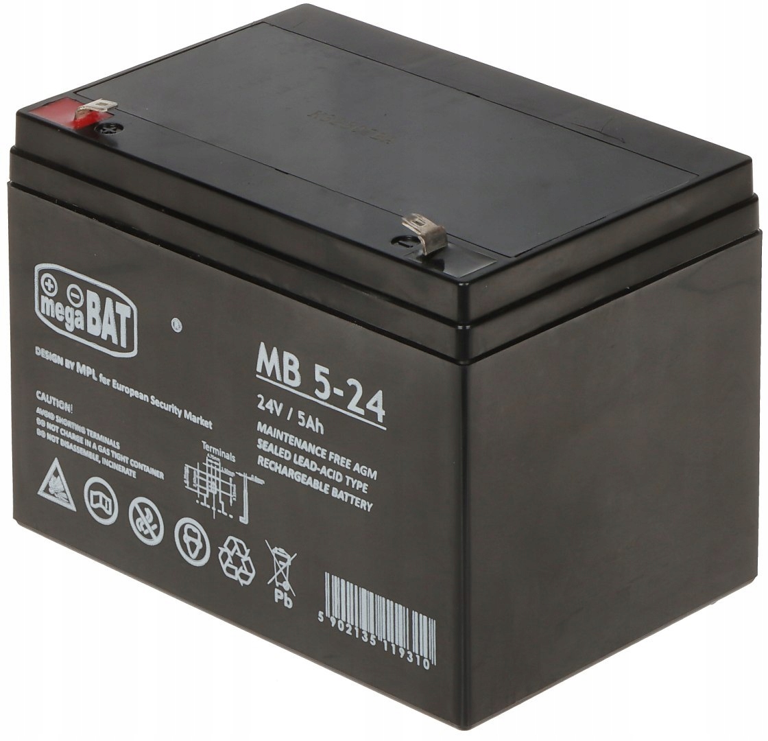 Akumulator 24V/5AH-MB megaBAT