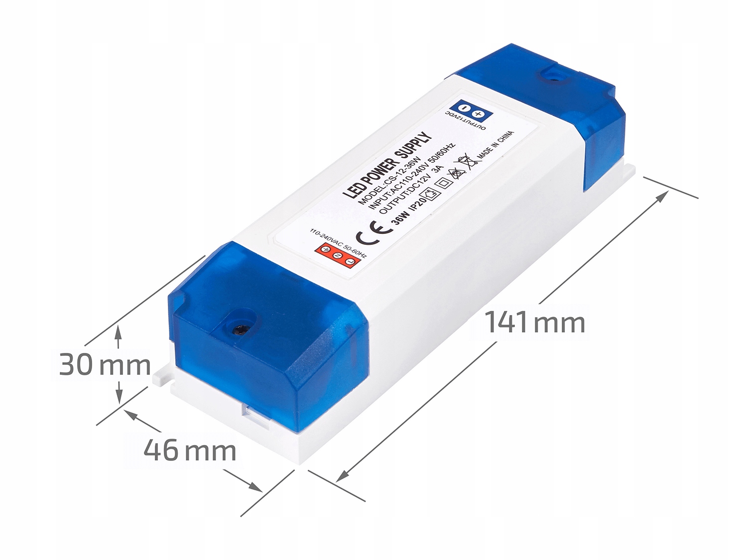 ZASILACZ MEBLOWY 24V 36W 1.5A IP20 Marka Led Expert