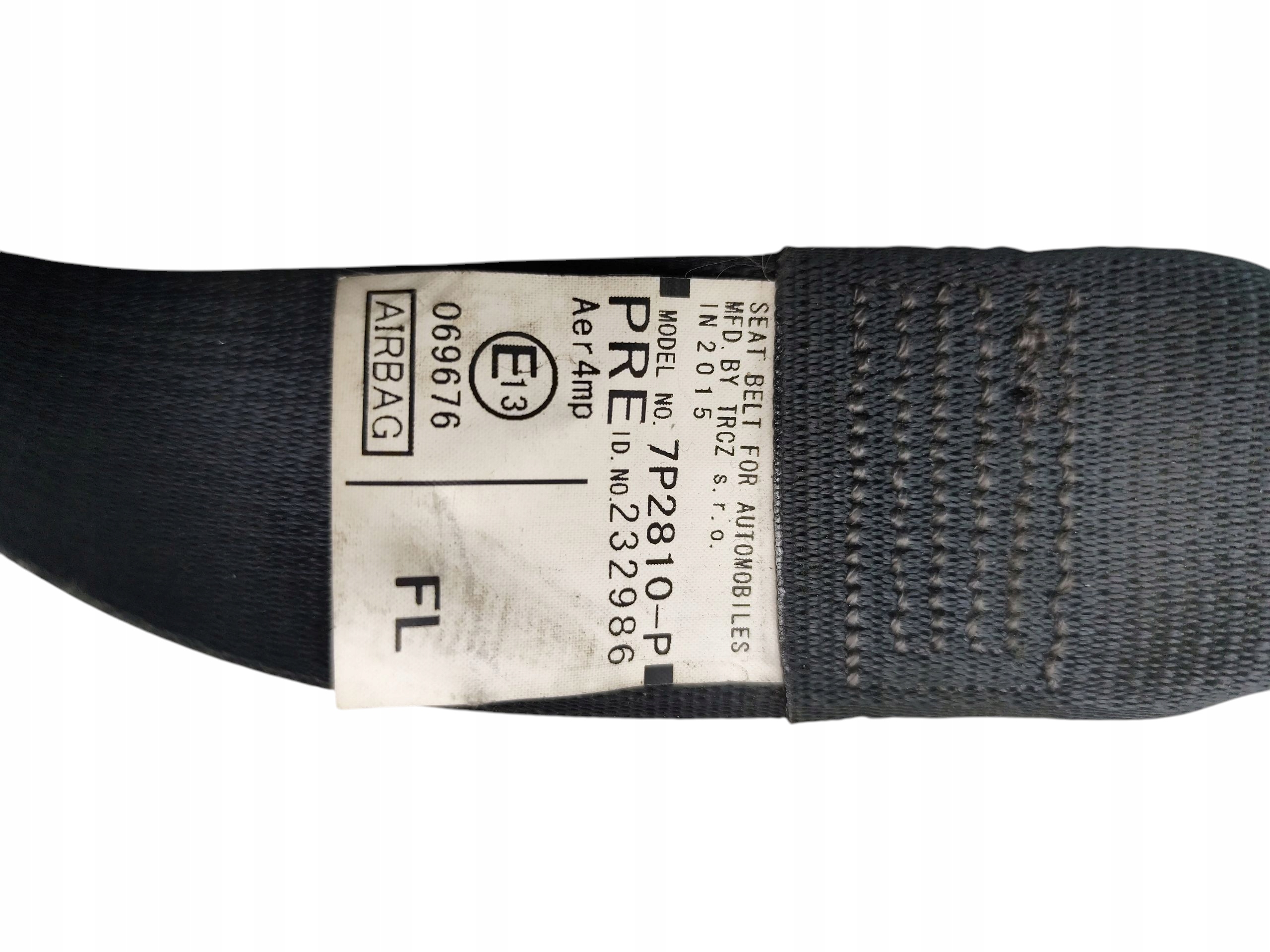 tension belt safety left front front TOYOTA COROLLA E18 7P2810-P EUROPA