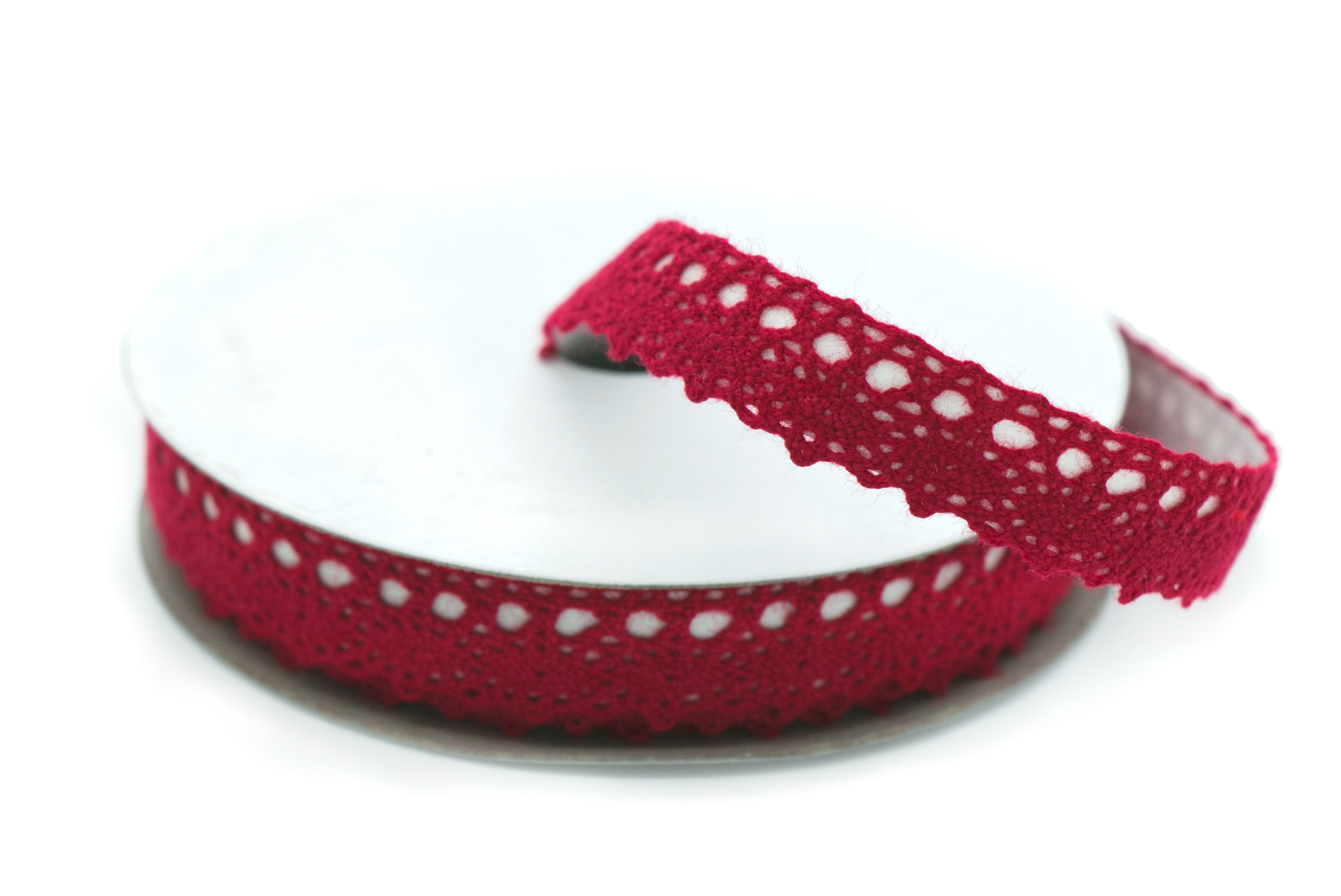 

Koronka Bawełniana Red Samoprzylepna 10mm 2YARD