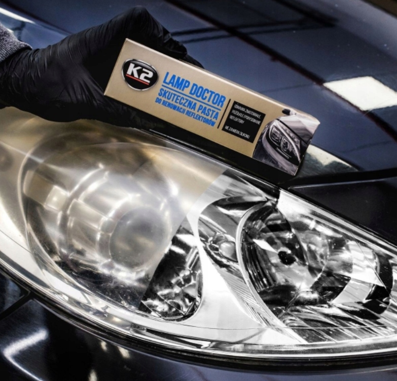 K2 Pasta Polerska Do POLEROWANIA LAMP Reflektorów Rodzaj polerowanie lamp