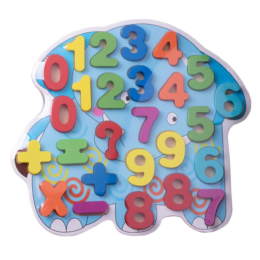 

Układanka/ puzzle dla najmłodszych Cyferki