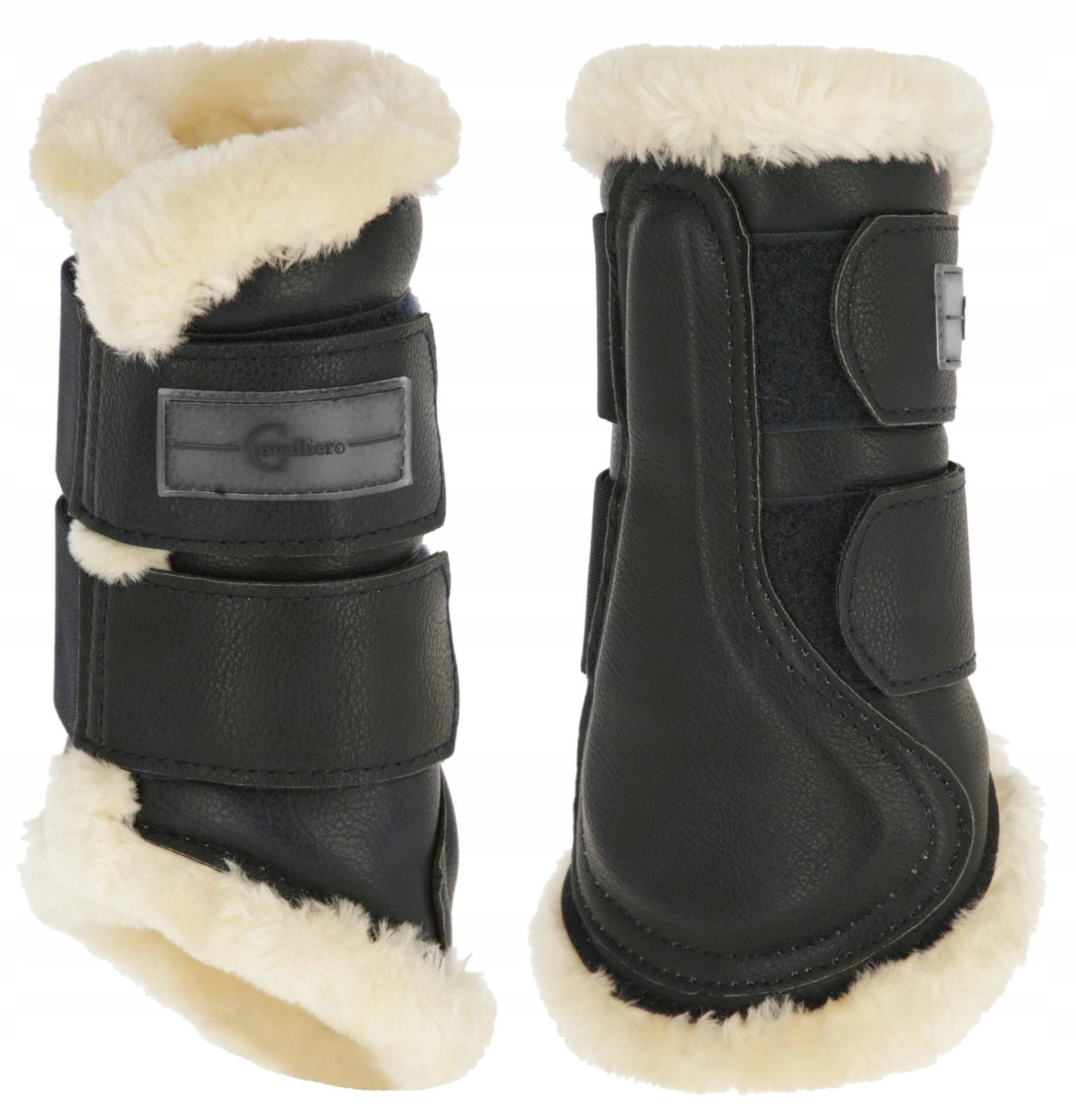 Chrániče Pro Koně Pelisa S Umělou Kožešinou, Černý Cob Covalliero