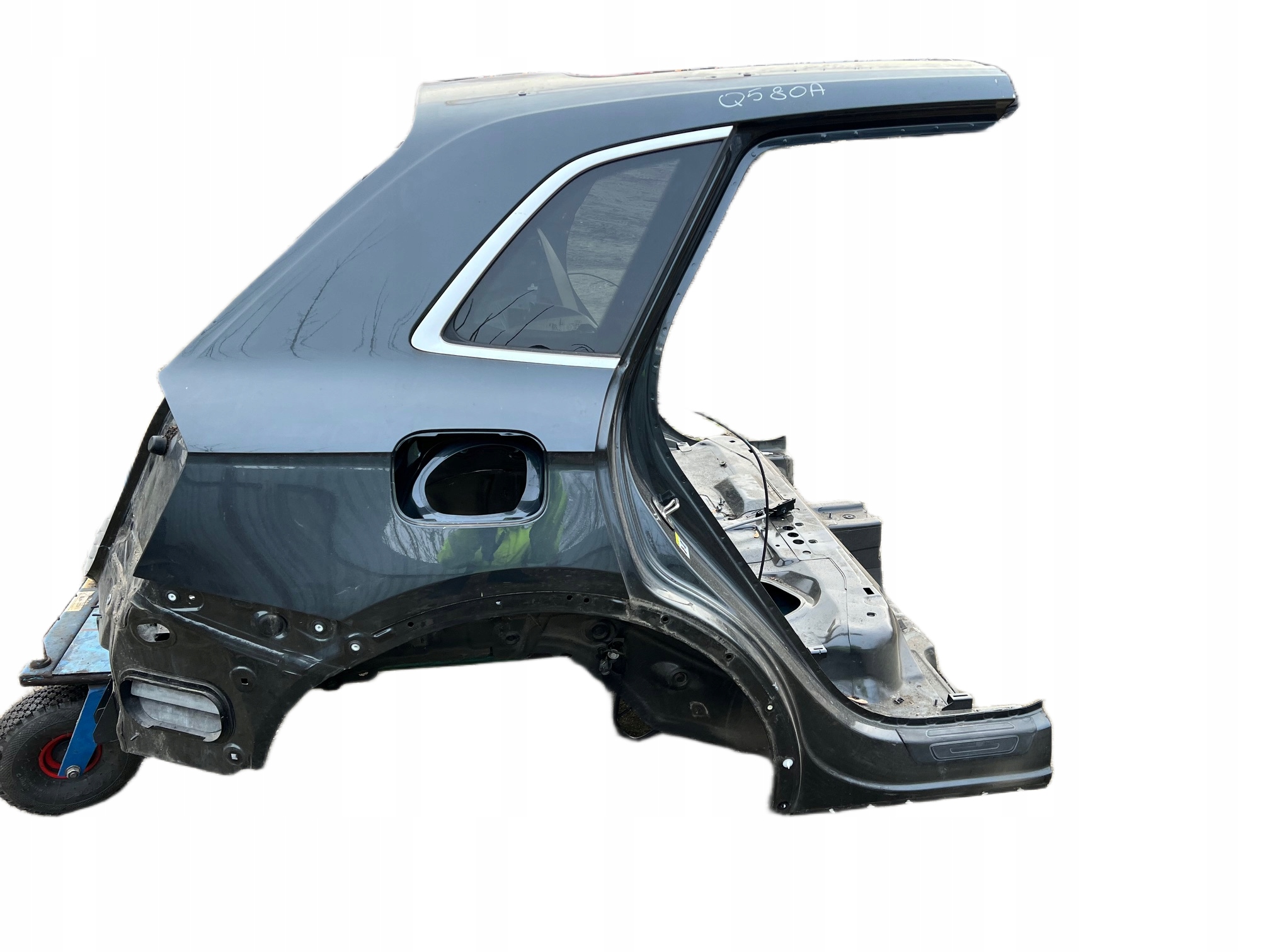 AUDI Q5 II 80A FY fender right rear part rear side quarter threshold