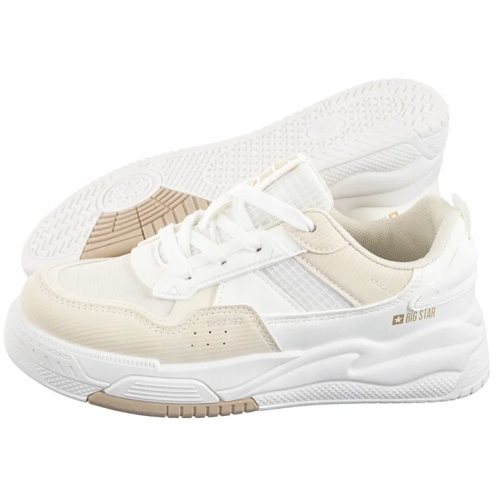 Dámské boty Sportovní obuv Tenisky Big Star Bílé OO274A155