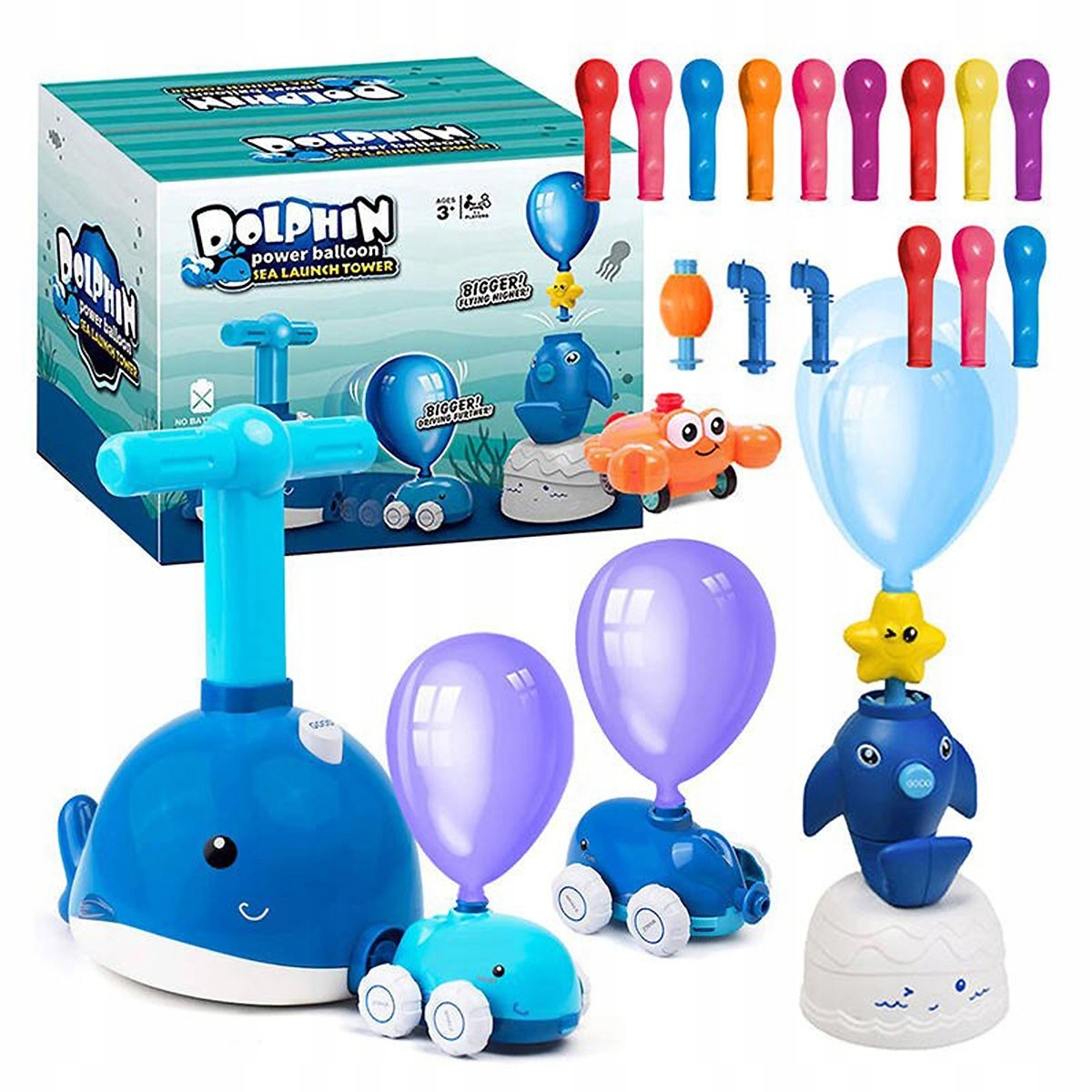 

115199 Delfin Samochód Na Balony Pojazd Aerodynami