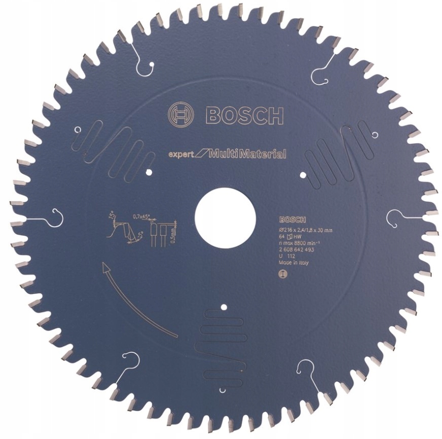 

Bosch Tarcza Piła Multi Material 216 64z Aluminium