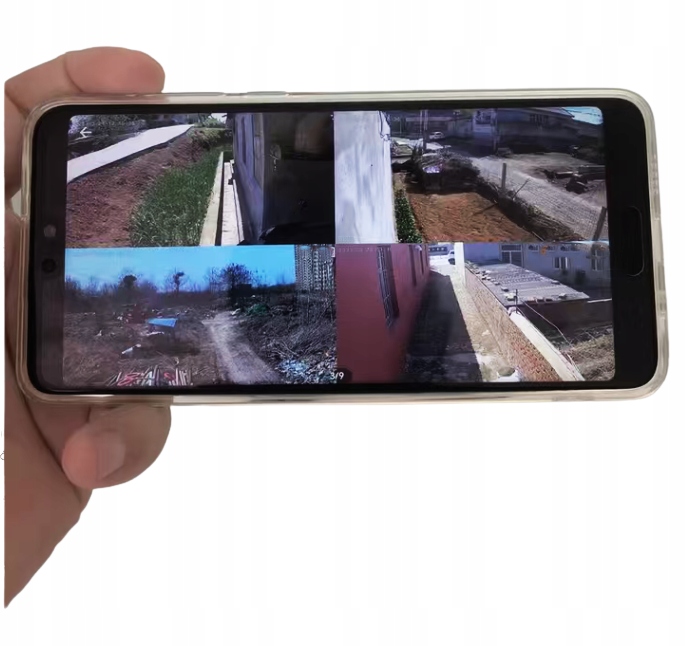 Kamera zewnetrzna 4 NIEZALEŻNE KAMERY OBROTOWA 6MPX LAN WiFi Zoom BERING Marka BERING