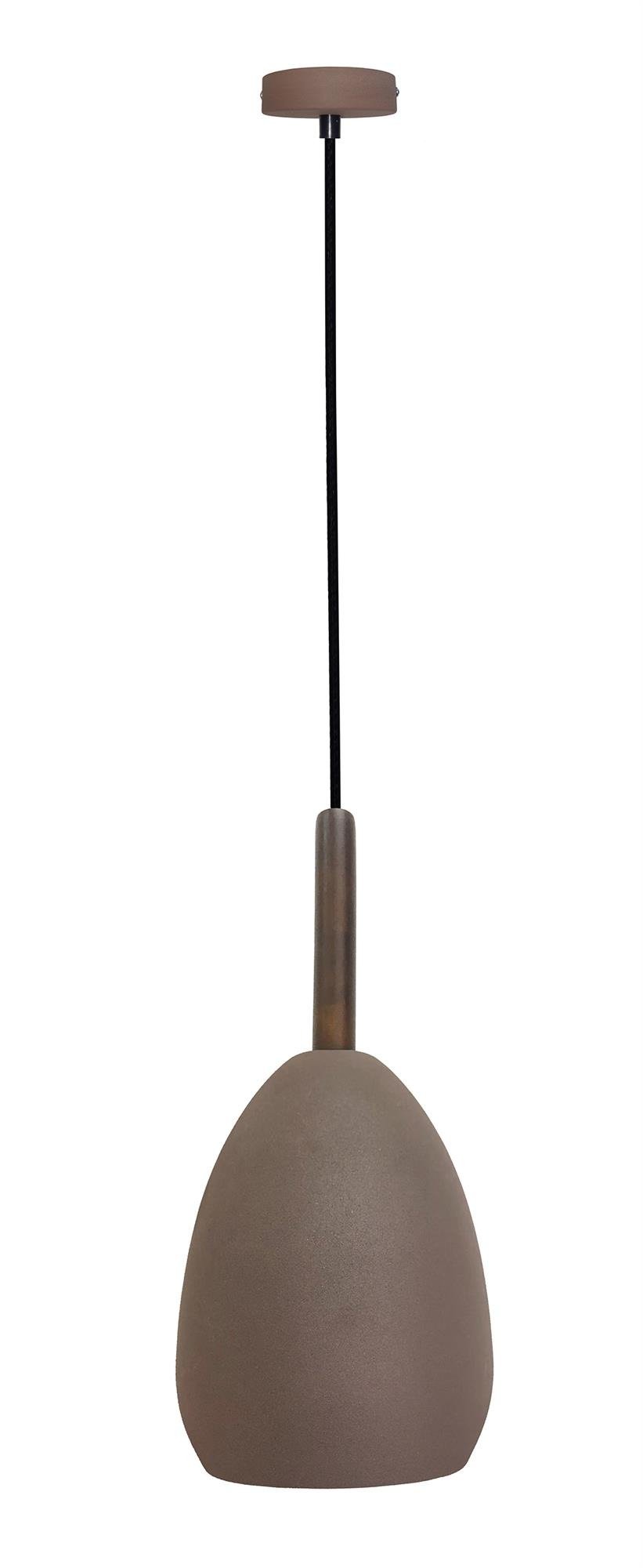 Závěsné svítidlo hnědé 1x40W E27 Flen Candellux