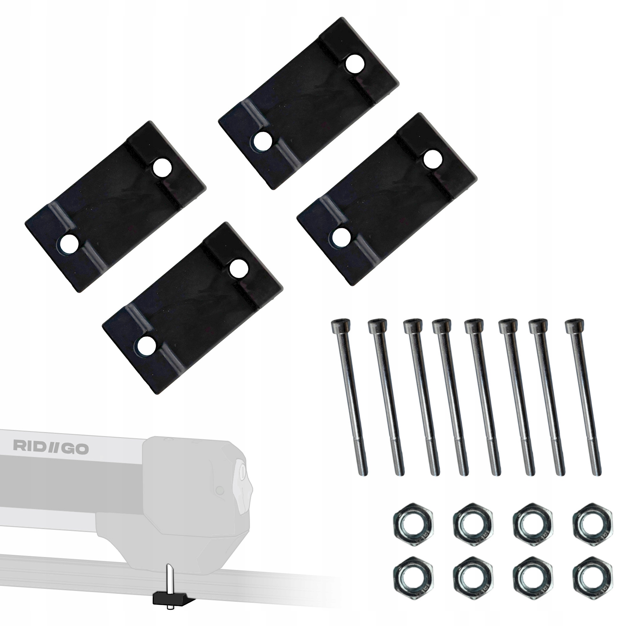 Adapter do uchwytów narciarskich RIDIGO SKI 4 6 do montażu na belki stalowe