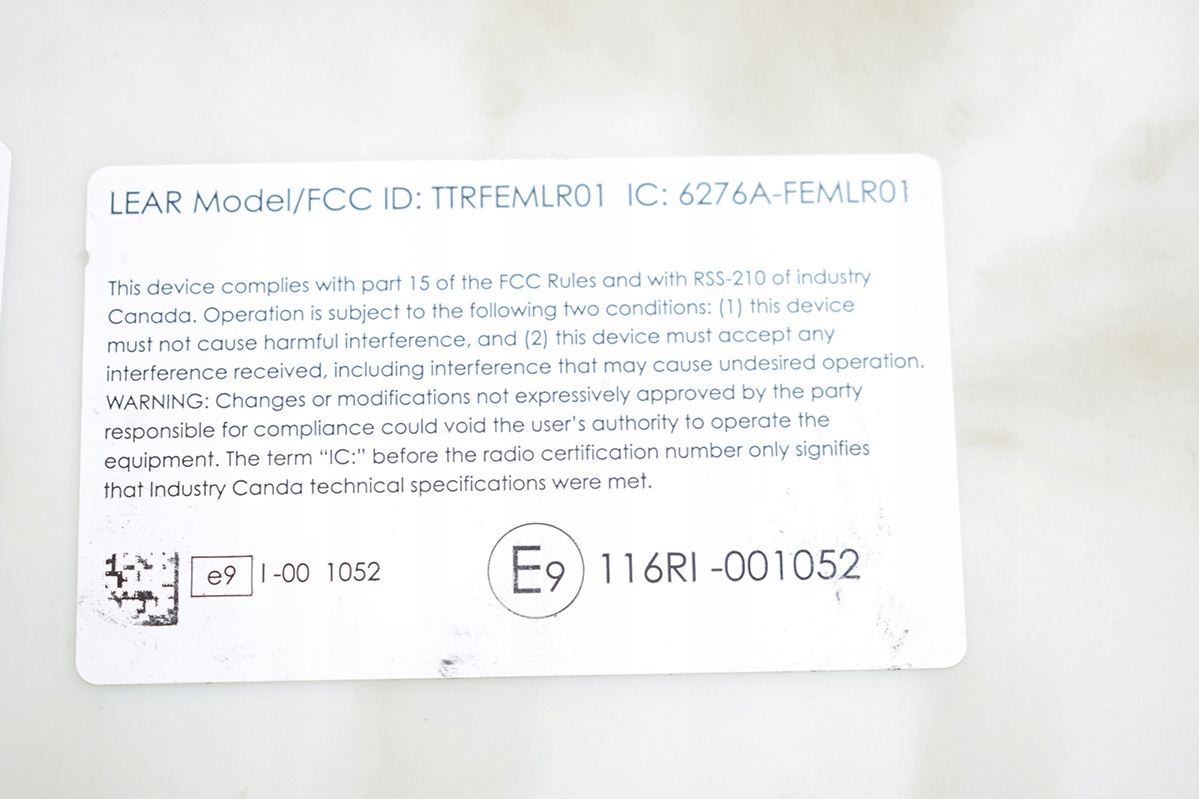 module control unit FEM BMW F20 F30 9303543