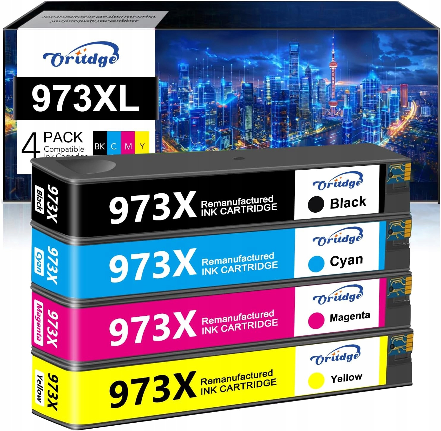 Tusze do drukarki Hp PageWide Pro 973X 452dw zestaw