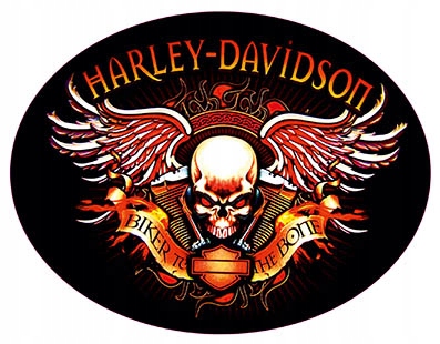 

Harley Davidson naklejka 15cm Druk