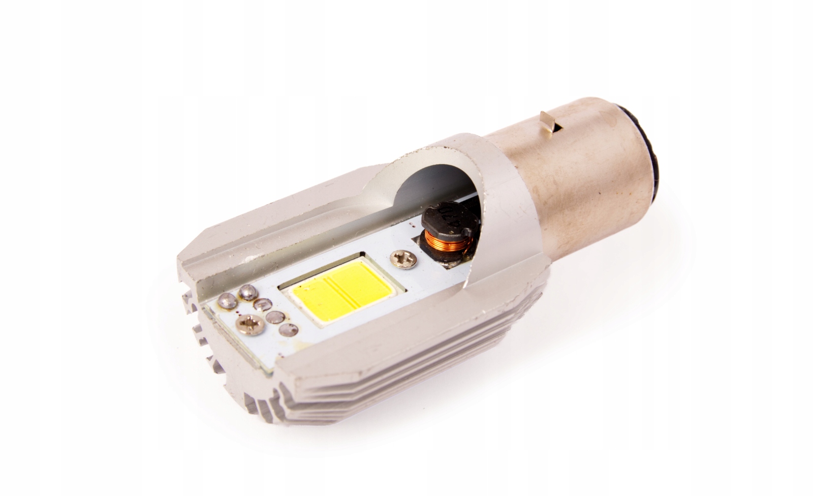 ŻARÓWKA LED BA20D 12V 25W 35W Junak Jawa Simson BMW - BEZ ECE