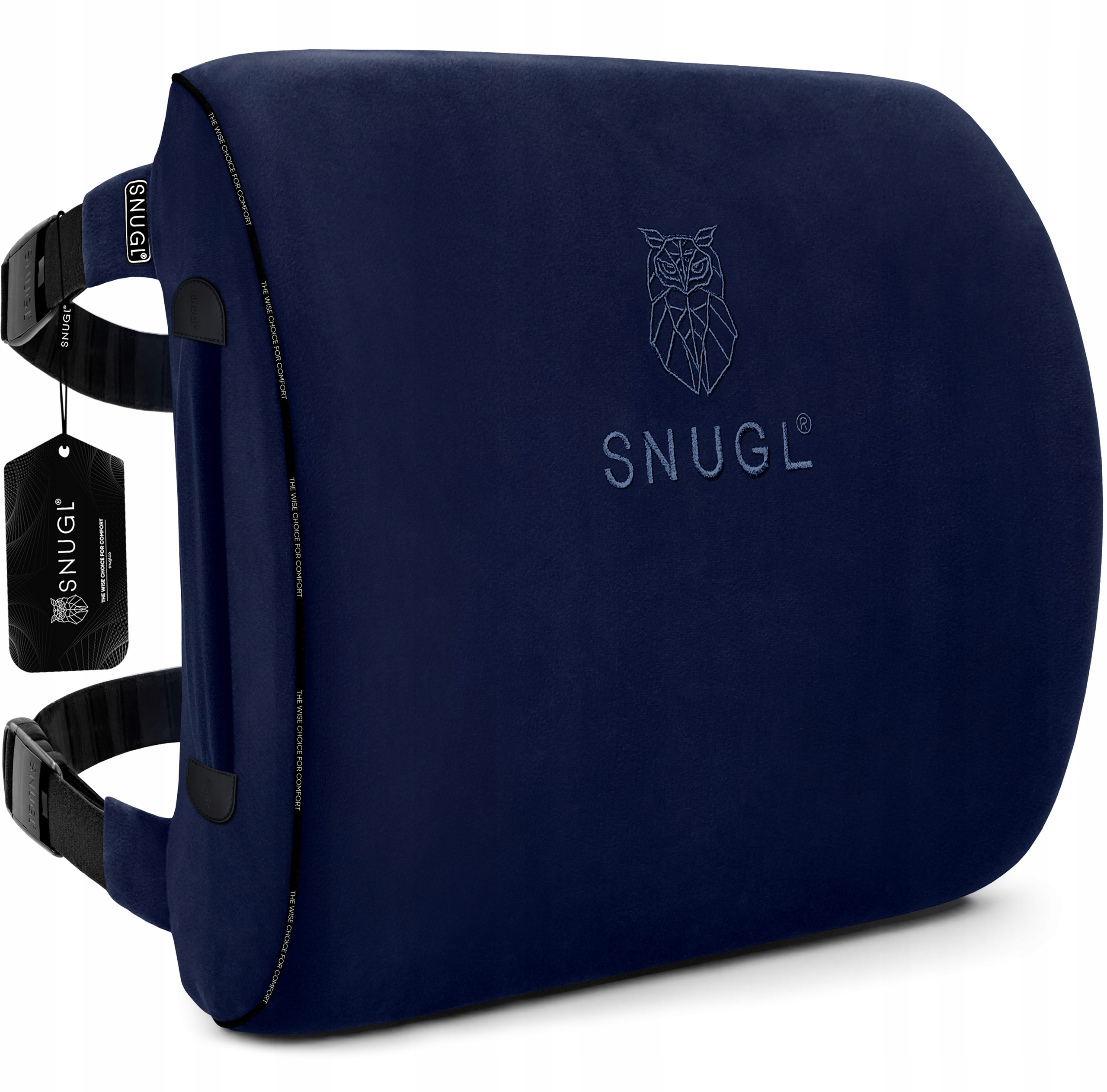 Poduszka Lędźwiowa Na Fotel I Krzesło, Ortopedyczna Do Samochodu Na Plecy