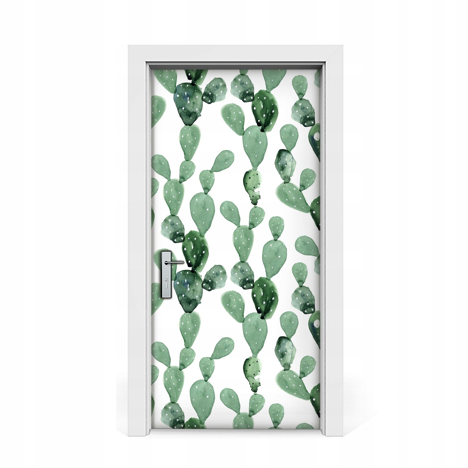 

Naklejka na drzwi okleina Kaktusy 95x205