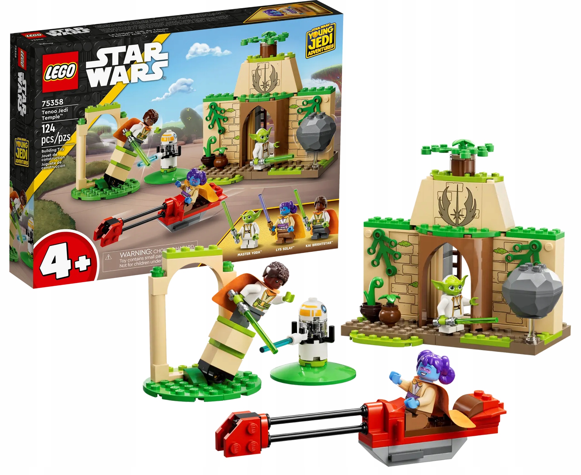 Lego Star Wars Sada Chrám Jediů na Tenoo 75358