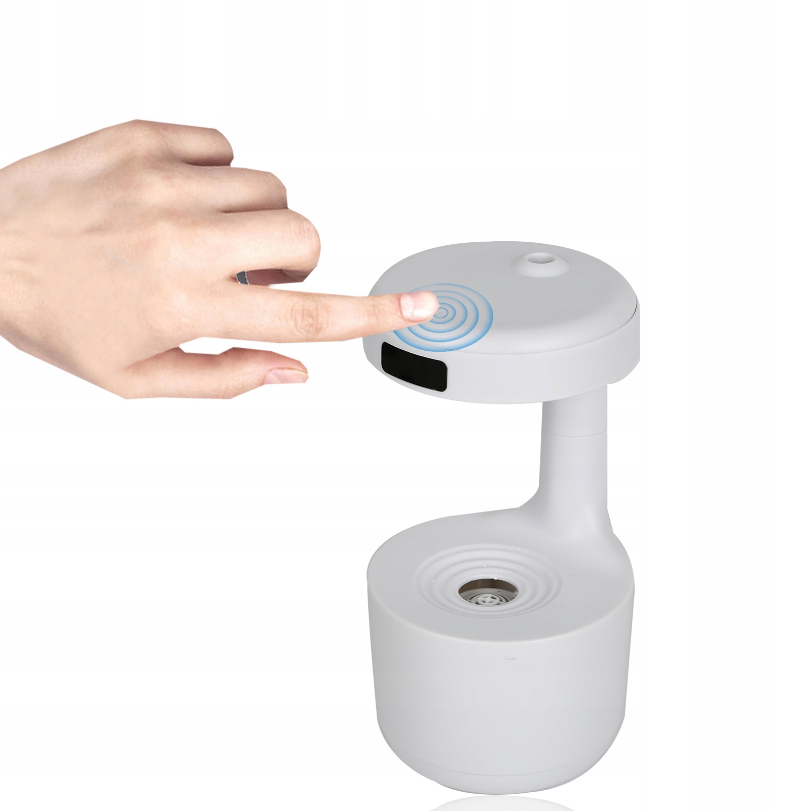 Nawilżacz ANTYGRAWITACYJNY kropla wody AROMATERAPIA dyfuzor mgła Szerokość produktu 12 cm